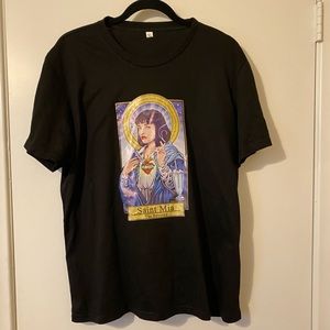 Pulp Fiction Saint Mia Grunge Graphic Tee 🖤
